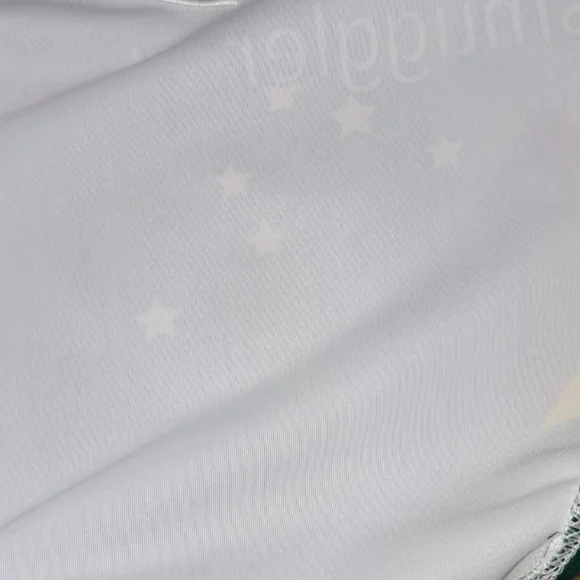 Men's Green and Yellow Swim Briefs - Picture 5 of 6